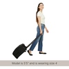 image:imageBaggallini 2 Wheel Underseater CarryOn  Lightweight Travel Weekender LuggageMulberry