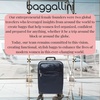 image:imageBaggallini 4 Wheel CarryOnFrench Navy