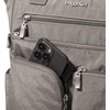 image:imageBaggallini All Set 3 in 1 Tote Backpack  15x105 Lightweight Travel Bag wRFID Phone WristletSterling Shimmer