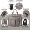 image:imageBaggallini All Set 3 in 1 Tote Backpack  15x105 Lightweight Travel Bag wRFID Phone WristletSterling Shimmer