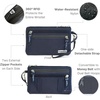 image:imageBaggallini Antitheft RFID Currency Organizer 8x425 Travel Accessory Passport Holder Money Belt Wallet wCard SlotsFrench Navy