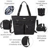 image:imageBaggallini Any Day Tote with RFID Phone WristletBlack