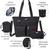 image:imageBaggallini Any Day Tote with RFID Phone WristletBlack Cheetah