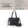 image:imageBaggallini Any Day Tote with RFID Phone WristletBlack Cheetah