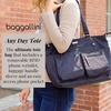 image:imageBaggallini Any Day Tote with RFID Phone WristletFrench Navy