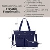 image:imageBaggallini Any Day Tote with RFID Phone WristletNavy