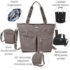 image:imageBaggallini Any Day Tote with RFID Phone WristletSterling Shimmer
