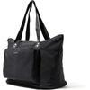 image:imageBaggallini Carryall Expandable Lightweight Travel Tote 22 Packable Folding Compact Nylon Washable Weekender wLuggage SleeveBlack