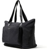 image:imageBaggallini Carryall Expandable Lightweight Travel Tote 22 Packable Folding Compact Nylon Washable Weekender wLuggage SleeveBlack