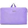 image:imageBaggallini Carryall Expandable Lightweight Travel Tote 22 Packable Folding Compact Nylon Washable Weekender wLuggage SleeveLavender Surf