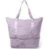 image:imageBaggallini Carryall Expandable Lightweight Travel Tote 22 Packable Folding Compact Nylon Washable Weekender wLuggage SleeveLilac