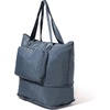 image:imageBaggallini Carryall Expandable Lightweight Travel Tote 22 Packable Folding Compact Nylon Washable Weekender wLuggage SleeveMist