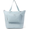 image:imageBaggallini Carryall Expandable Lightweight Travel Tote 22 Packable Folding Compact Nylon Washable Weekender wLuggage SleevePool