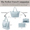 image:imageBaggallini Carryall Expandable Lightweight Travel Tote 22 Packable Folding Compact Nylon Washable Weekender wLuggage SleevePool
