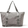 image:imageBaggallini Carryall Expandable Lightweight Travel Tote 22 Packable Folding Compact Nylon Washable Weekender wLuggage SleeveSterling Shimmer