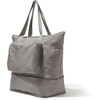 image:imageBaggallini Carryall Expandable Lightweight Travel Tote 22 Packable Folding Compact Nylon Washable Weekender wLuggage SleeveSterling Shimmer