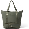 image:imageBaggallini Carryall Expandable Lightweight Travel Tote 22 Packable Folding Compact Nylon Washable Weekender wLuggage SleeveThyme