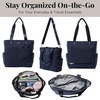image:imageBaggallini Carryall NorthSouth ToteFrench Navy