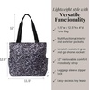 image:imageBaggallini Carryall NorthSouth ToteGrey Wild Cheetah