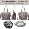 image:imageBaggallini Carryall NorthSouth ToteTan Python