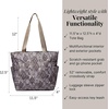image:imageBaggallini Carryall NorthSouth ToteTan Python