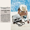 image:imageBaggallini Carryall NorthSouth ToteTan Python