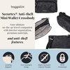 image:imageBaggallini Classic AntiTheft Mini Wallet CrossbodyMidnight Blossom