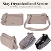 image:imageBaggallini Classic AntiTheft Mini Wallet CrossbodyMoonrock
