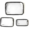 image:imageBaggallini Clear Travel PouchesBlack