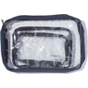 image:imageBaggallini Clear Travel PouchesFrench Navy