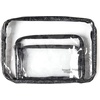 image:imageBaggallini Clear Travel PouchesMidnight Blossom