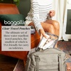 image:imageBaggallini Clear Travel PouchesMulberry Color Block