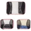 image:imageBaggallini Compression Cube 3piece set  Lightweight Compression Packing Cubes for TravelBAGG PINK