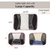 image:imageBaggallini Compression Cube 3piece set  Lightweight Compression Packing Cubes for TravelBAGG PINK