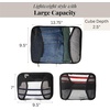 image:imageBaggallini Compression Cube 3piece set  Lightweight Compression Packing Cubes for TravelBlack