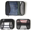 image:imageBaggallini Compression Cube 3piece set  Lightweight Compression Packing Cubes for TravelBlack