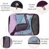 image:imageBaggallini Compression Cube 3piece set  Lightweight Compression Packing Cubes for TravelMulberry