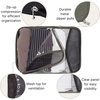 image:imageBaggallini Compression Cube 3piece set  Lightweight Compression Packing Cubes for TravelThyme