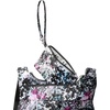 image:imageBaggallini Crossbody Travel Bag 11x85 Lightweight Waterresistant Nylon HandbagAbstract Cheetah