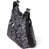 image:imageBaggallini Crossbody Travel Bag 11x85 Lightweight Waterresistant Nylon HandbagBlack Hydrangea