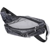 image:imageBaggallini Crossbody Travel Bag 11x85 Lightweight Waterresistant Nylon HandbagBlack Hydrangea