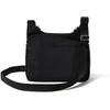 image:imageBaggallini Crossbody Travel Bag 11x85 Lightweight Waterresistant Nylon HandbagBlack With Sand Lining