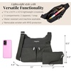 image:imageBaggallini Crossbody Travel Bag 11x85 Lightweight Waterresistant Nylon HandbagCharcoal