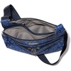 image:imageBaggallini Crossbody Travel Bag 11x85 Lightweight Waterresistant Nylon HandbagInk Hydrangea