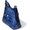 image:imageBaggallini Crossbody Travel Bag 11x85 Lightweight Waterresistant Nylon HandbagInk Hydrangea