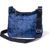 image:imageBaggallini Crossbody Travel Bag 11x85 Lightweight Waterresistant Nylon HandbagInk Hydrangea