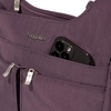 image:imageBaggallini Crossbody Travel Bag 11x85 Lightweight Waterresistant Nylon HandbagMisty Purple