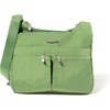 image:imageBaggallini Crossbody Travel Bag 11x85 Lightweight Waterresistant Nylon HandbagMoss