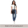 image:imageBaggallini Crossbody Travel Bag 11x85 Lightweight Waterresistant Nylon HandbagPacific