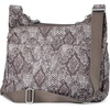 image:imageBaggallini Crossbody Travel Bag 11x85 Lightweight Waterresistant Nylon HandbagTan Python